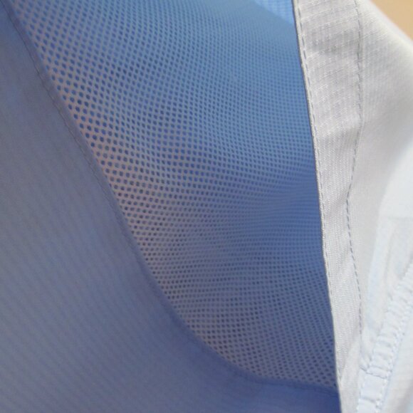 NWT The American Outdoorsman Men's Fishing Shirt UPF 40 Quick Dry Blue Sz Medium - Picture 7 of 16